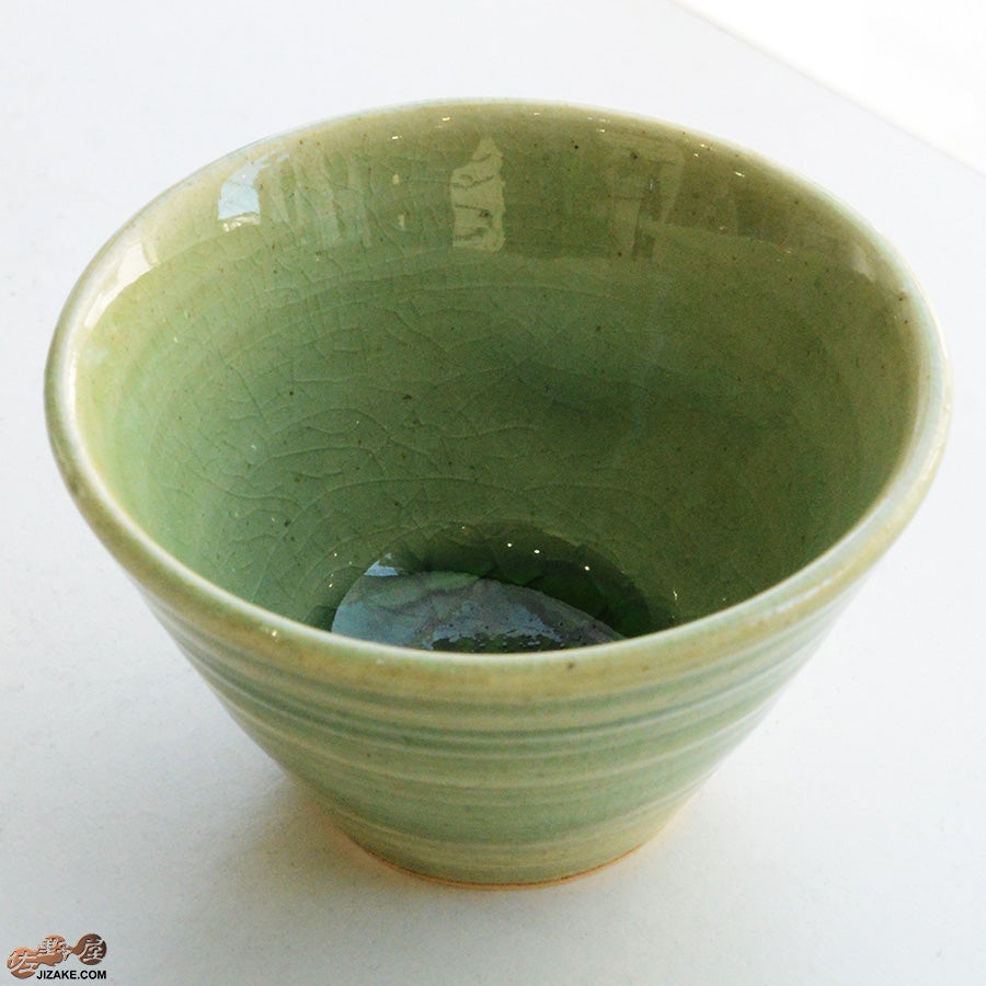 MILLEFYPottery　ぐい呑み　海松
