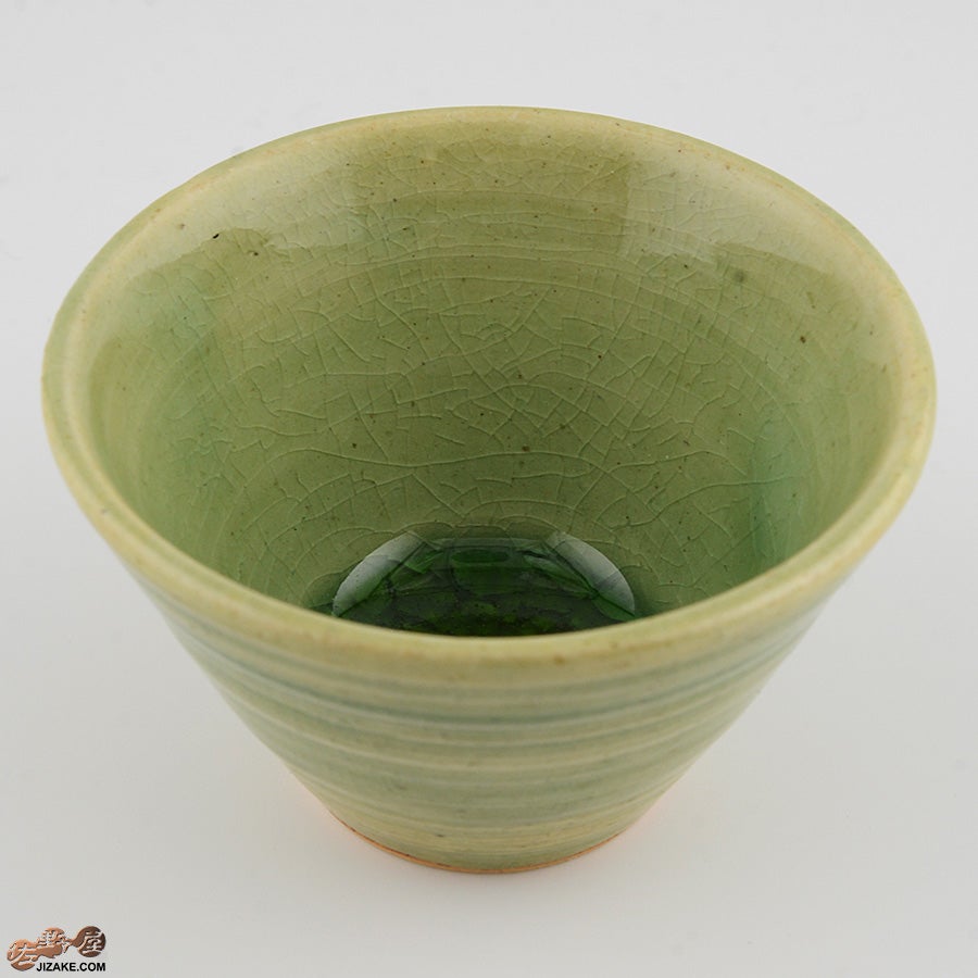 MILLEFYPottery　ぐい呑み　海松