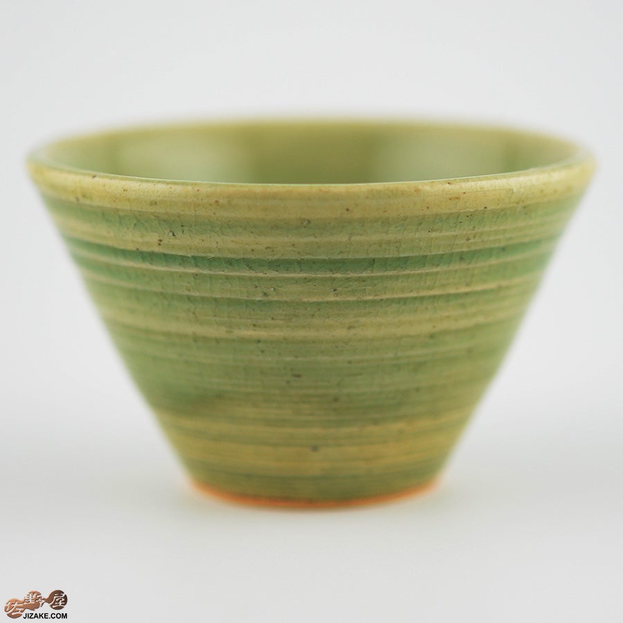 MILLEFYPottery　ぐい呑み　海松