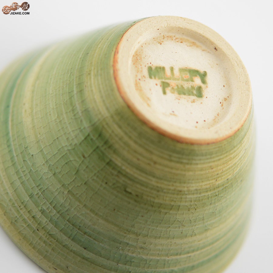 MILLEFYPottery　ぐい呑み　海松