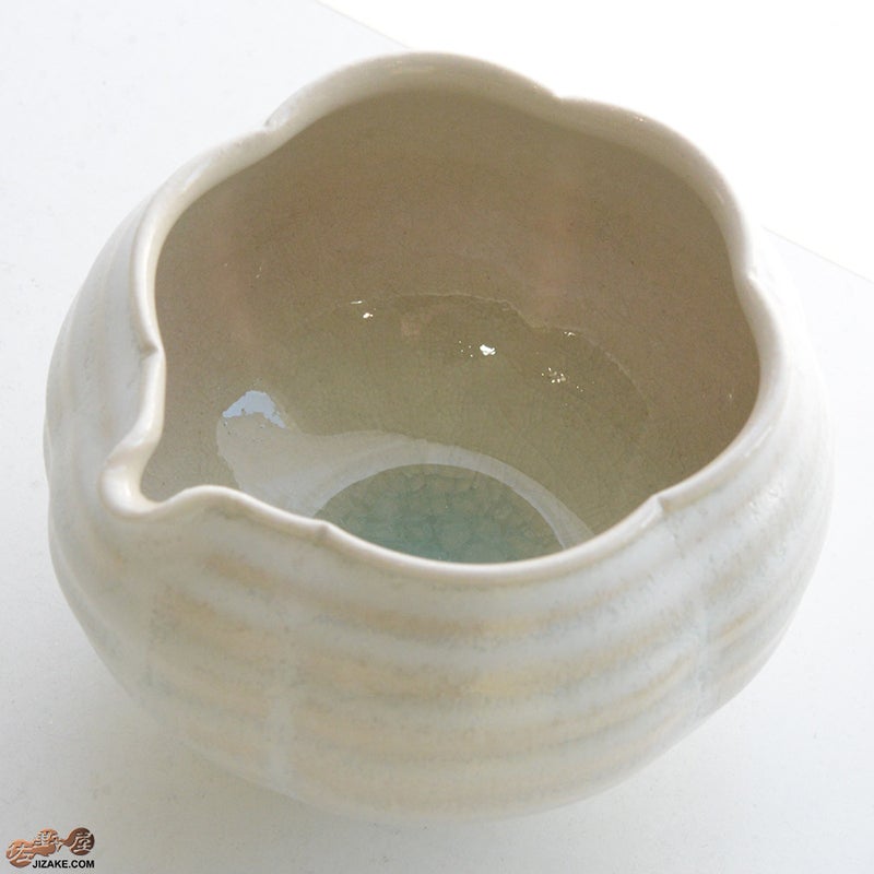 石戸 生 彩雲輪花　一合片口　