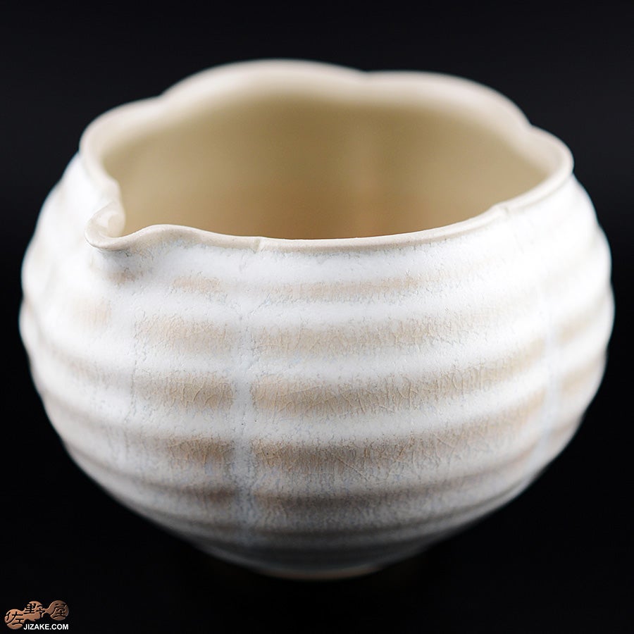 石戸 生 彩雲輪花　一合片口　