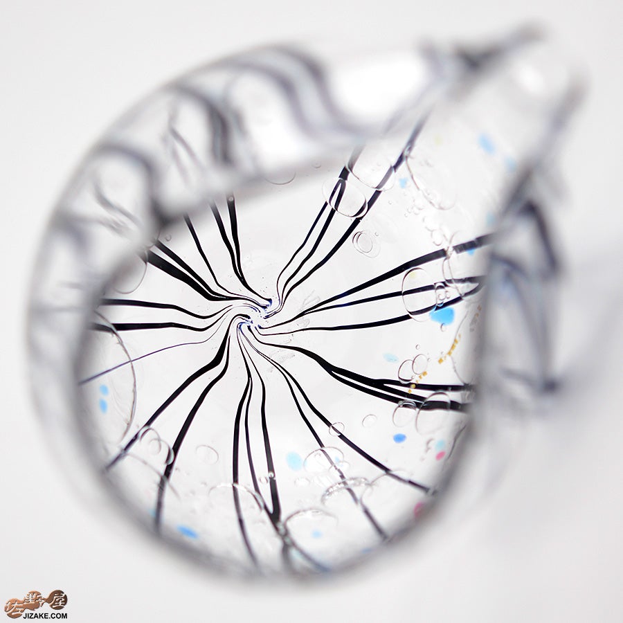 SUN GLASS STUDIO KYOTO　【箱入】玄　金銀　泡入　片口