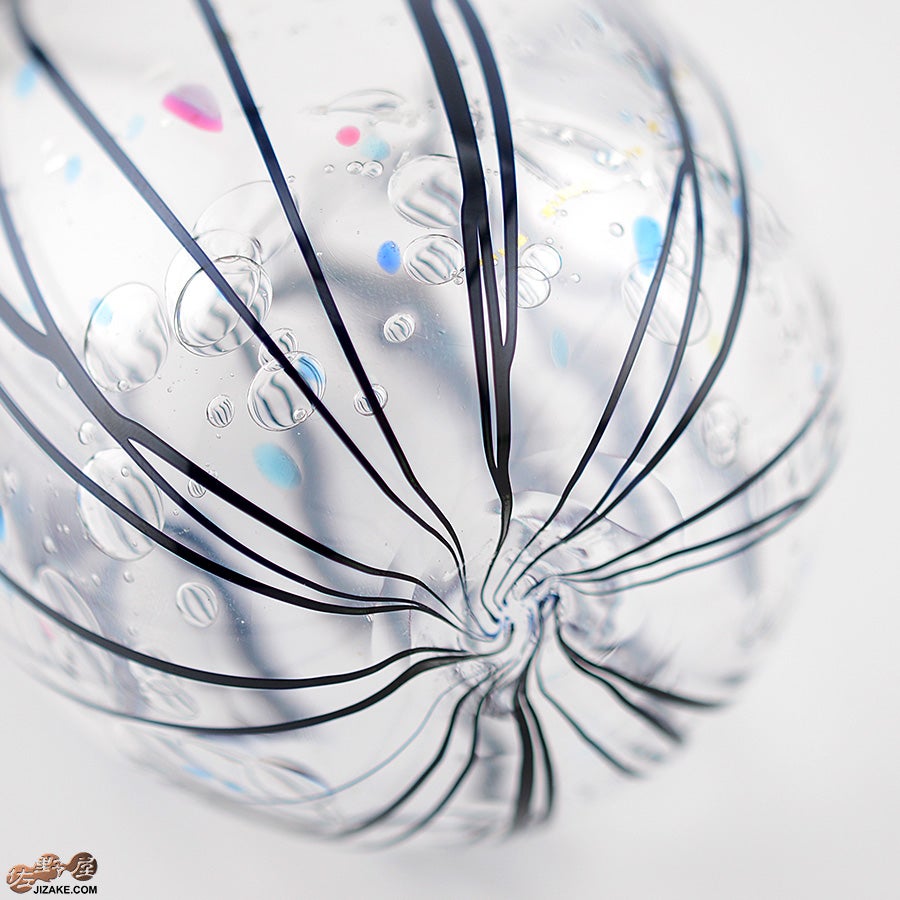 SUN GLASS STUDIO KYOTO　【箱入】玄　金銀　泡入　片口