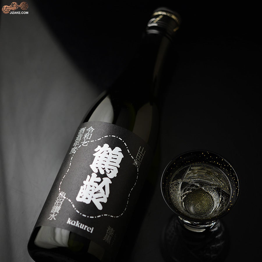 青木酒造　鶴齢　漆黒（しっこく）　生原酒　令和七年酒造年度