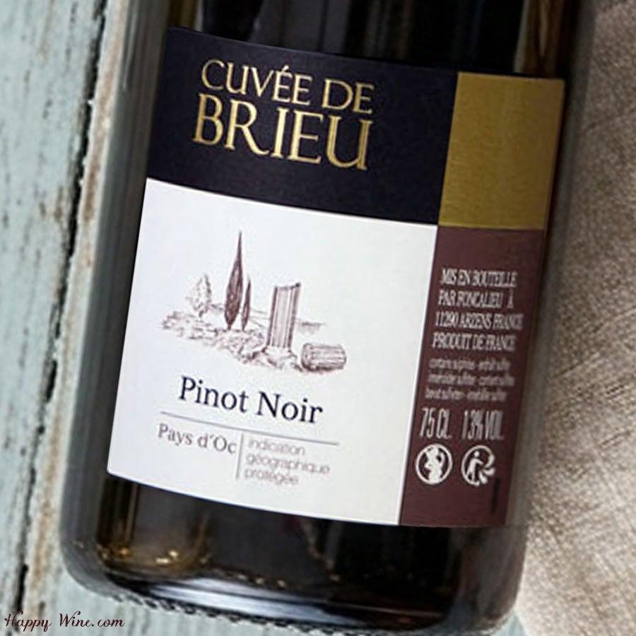 フォンカリュ　ペイ・ドック　ピノ・ノワール　キュヴェ・ド・ブリュ(赤)