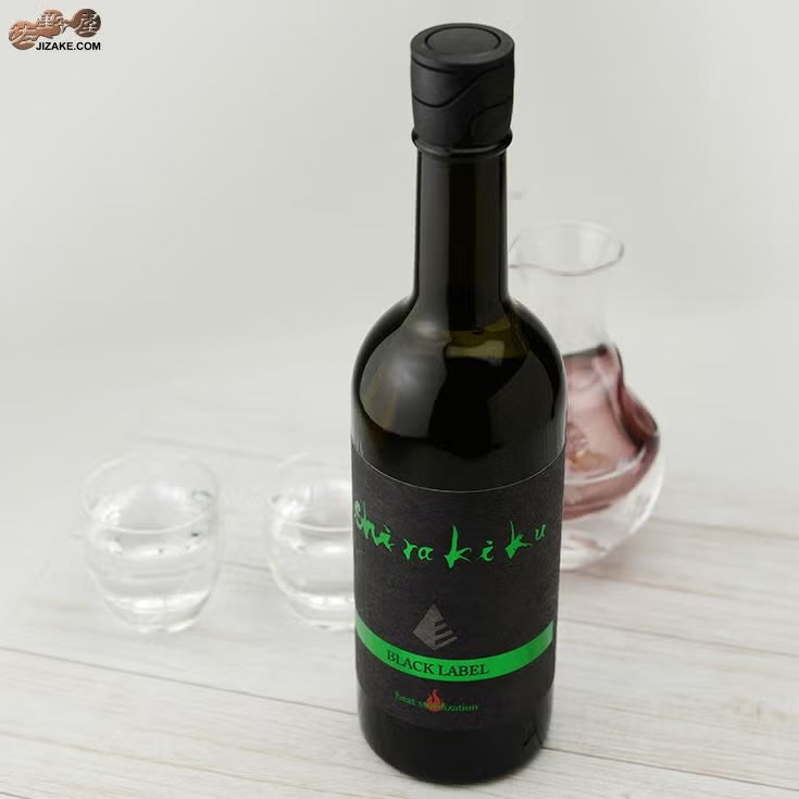 白杉酒造　白木久　BLACK LABEL 純米無濾過　一火原酒(ひとつびげんしゅ)　vibrant(ヴィブラント)