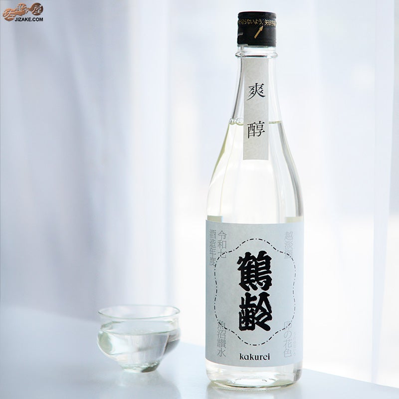 青木酒造　鶴齢　卯の花色（うのはないろ）　火入れ