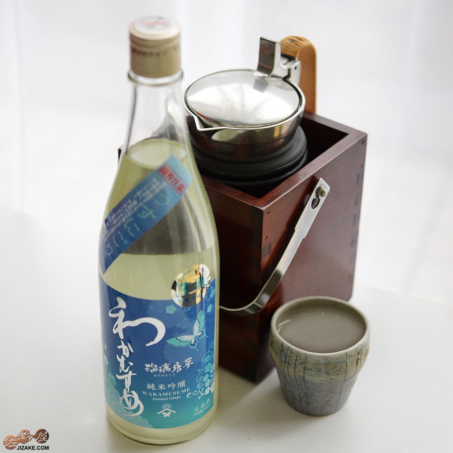 【わかむすめお値下げ中！】瑠璃唐草・瑠璃唐草うすにごり・紅の匂720㎖3本組 ◇わかむすめ 瑠璃唐草(るりからくさ) 純米吟醸 無濾過生原酒 うす