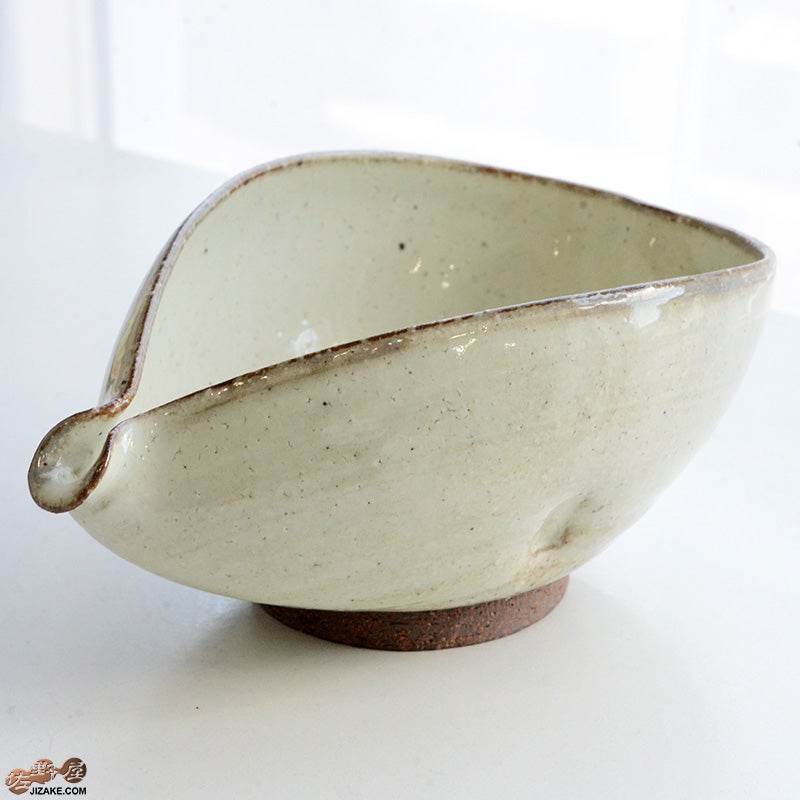 淡海陶芸研究所　白泥　片口