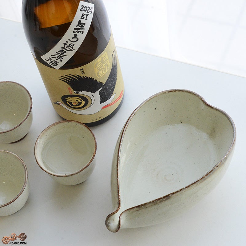 淡海陶芸研究所　白泥　片口