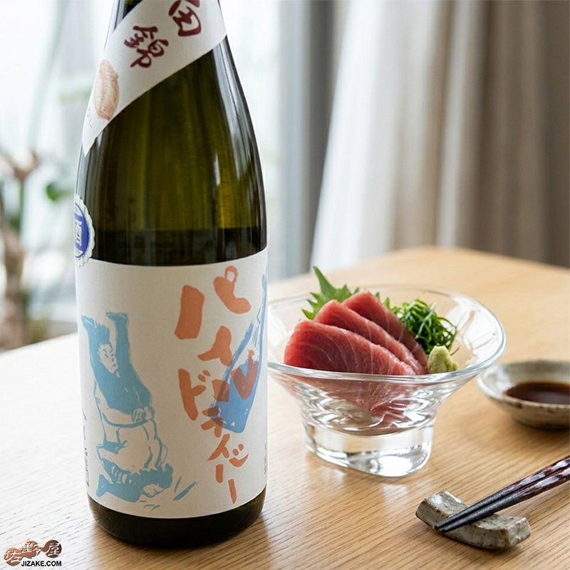 ◇小左衛門 純米酒 パイルドライバー 寿司ラベル 生酒 | 日本酒専門店