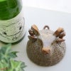 器のしごと|村上直子・白井隆仁　ヒツジ　茶色　盃