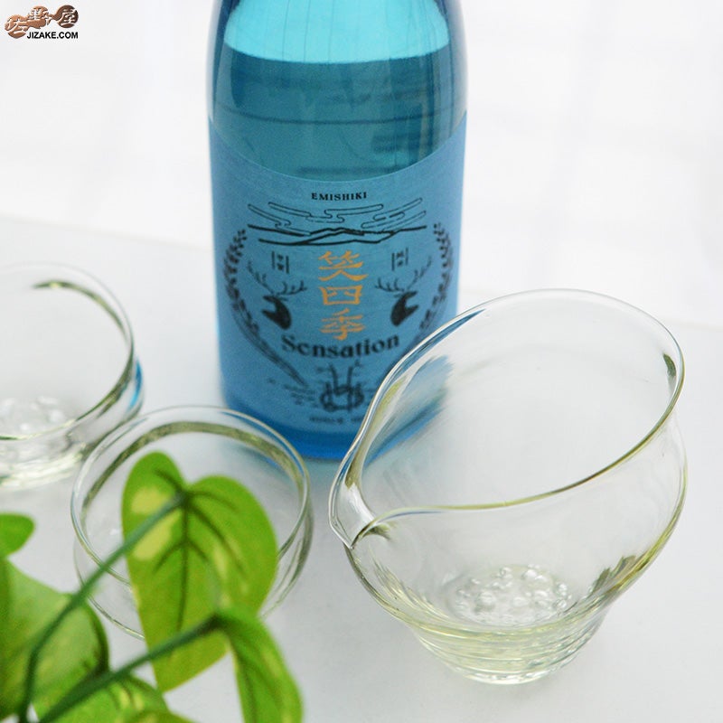 glassimeca　神永朱美　琵琶湖彩　片口（薄緑）
