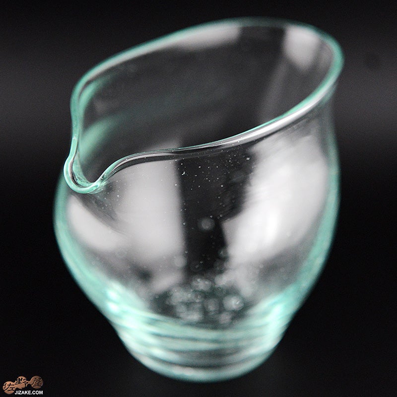 glassimeca　神永朱美　琵琶湖彩　片口（水色）