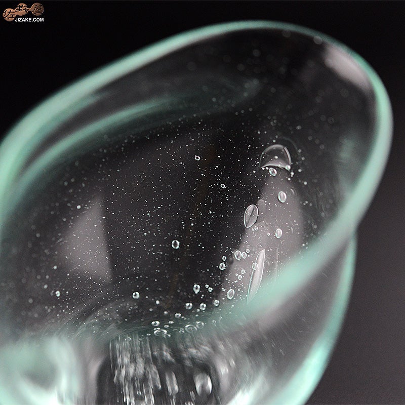 glassimeca　神永朱美　琵琶湖彩　片口（水色）