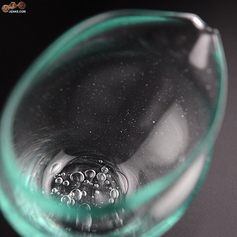 glassimeca　神永朱美　琵琶湖彩　片口（水色）