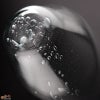 glassimeca　神永朱美　琵琶湖彩　片口（水色）