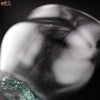 glassimeca　神永朱美　琵琶湖彩　片口（水色）
