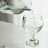 glassimeca　神永朱美　琵琶湖彩　片口（水色）