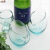 glassimeca　神永朱美　琵琶湖彩　片口（空色）