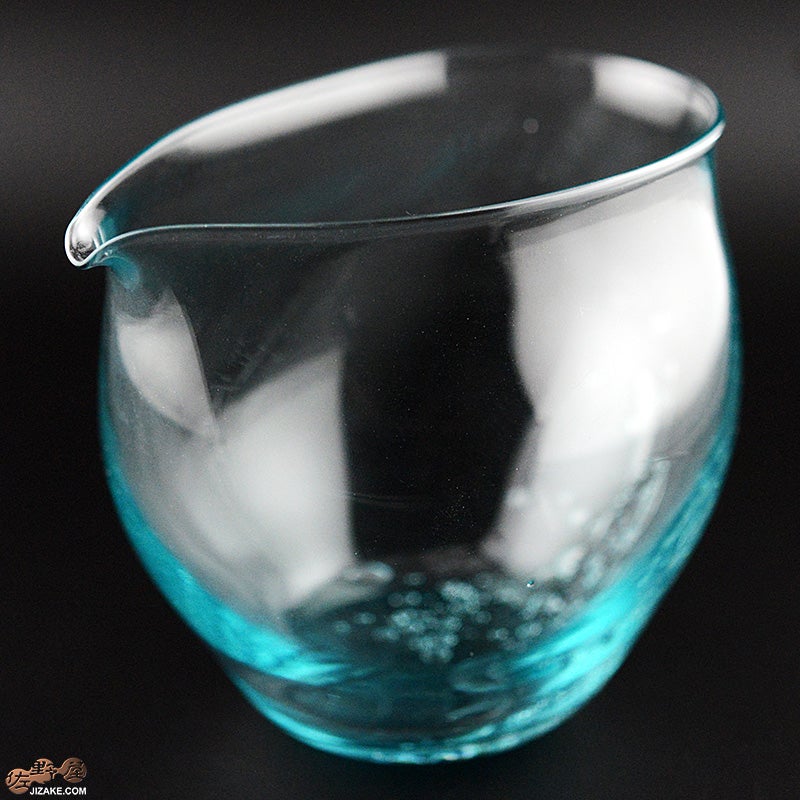 glassimeca　神永朱美　琵琶湖彩　片口（空色）