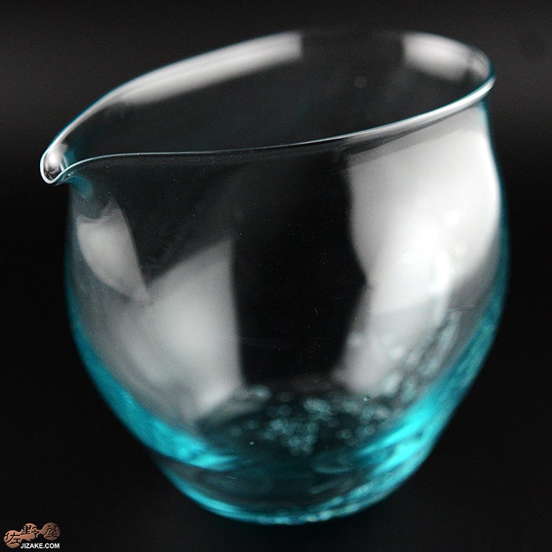 glassimeca　神永朱美　琵琶湖彩　片口（空色）