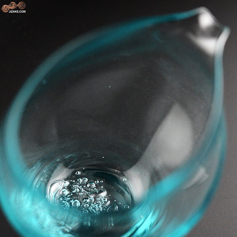 glassimeca　神永朱美　琵琶湖彩　片口（空色）