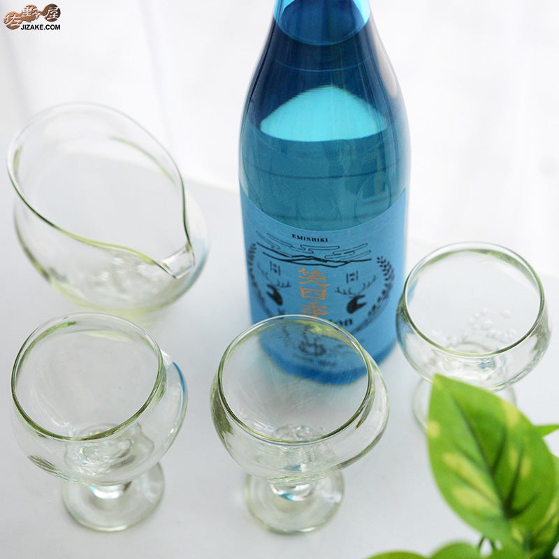 glassimeca　神永朱美　琵琶湖彩　ワイングラス（薄緑）