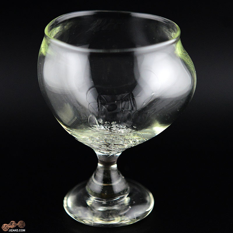 glassimeca　神永朱美　琵琶湖彩　ワイングラス（薄緑）