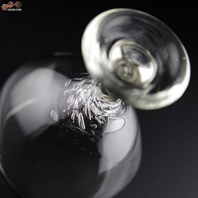 glassimeca　神永朱美　琵琶湖彩　ワイングラス（薄緑）