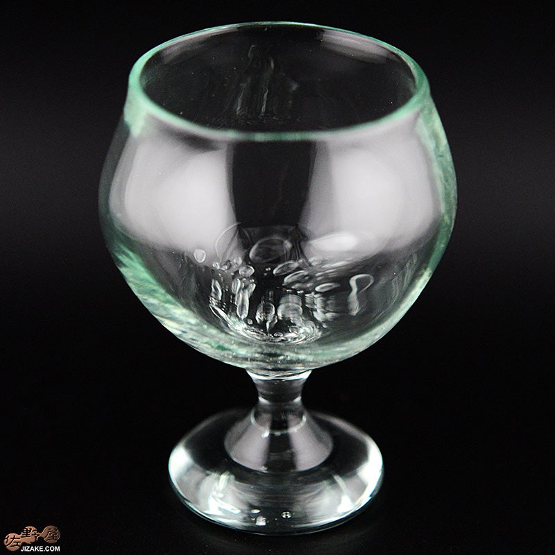 glassimeca　神永朱美　琵琶湖彩　ワイングラス（水色）