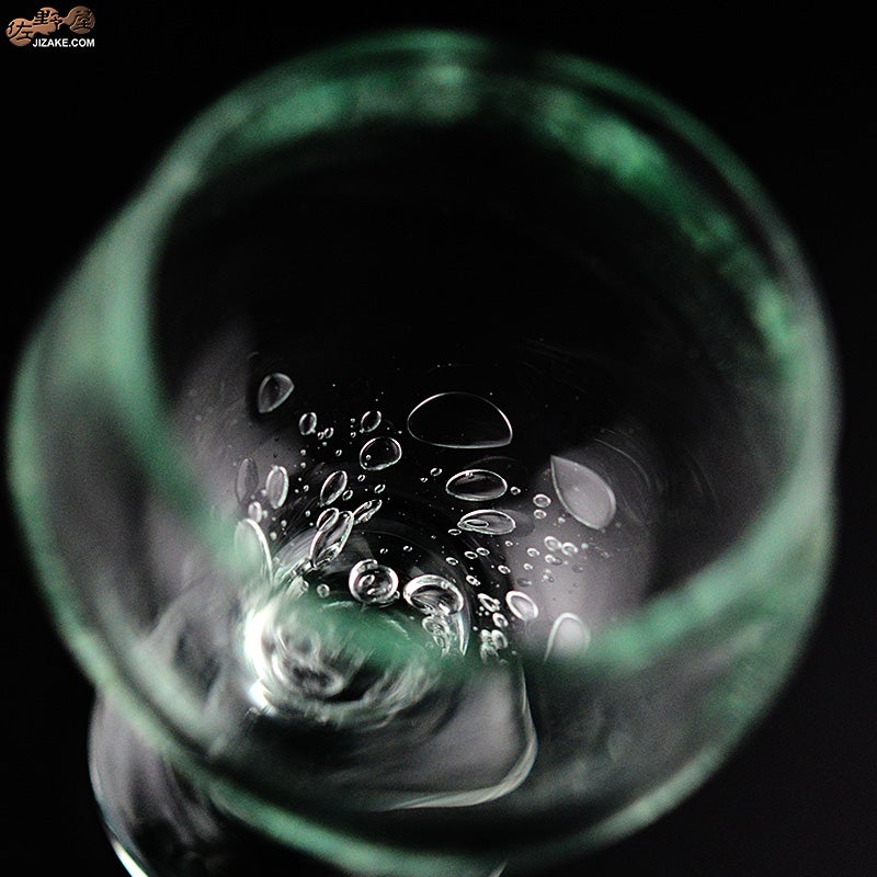glassimeca　神永朱美　琵琶湖彩　ワイングラス（水色）