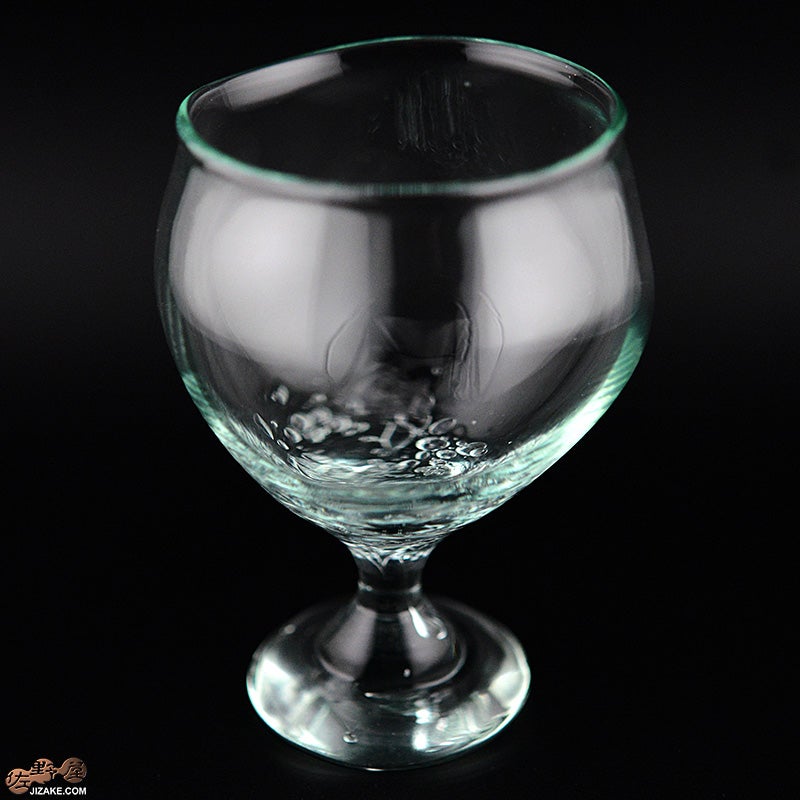 glassimeca　神永朱美　琵琶湖彩　ワイングラス（水色）
