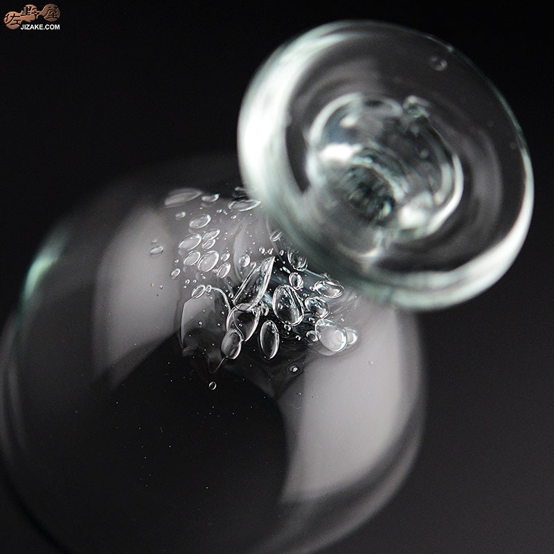 glassimeca　神永朱美　琵琶湖彩　ワイングラス（水色）