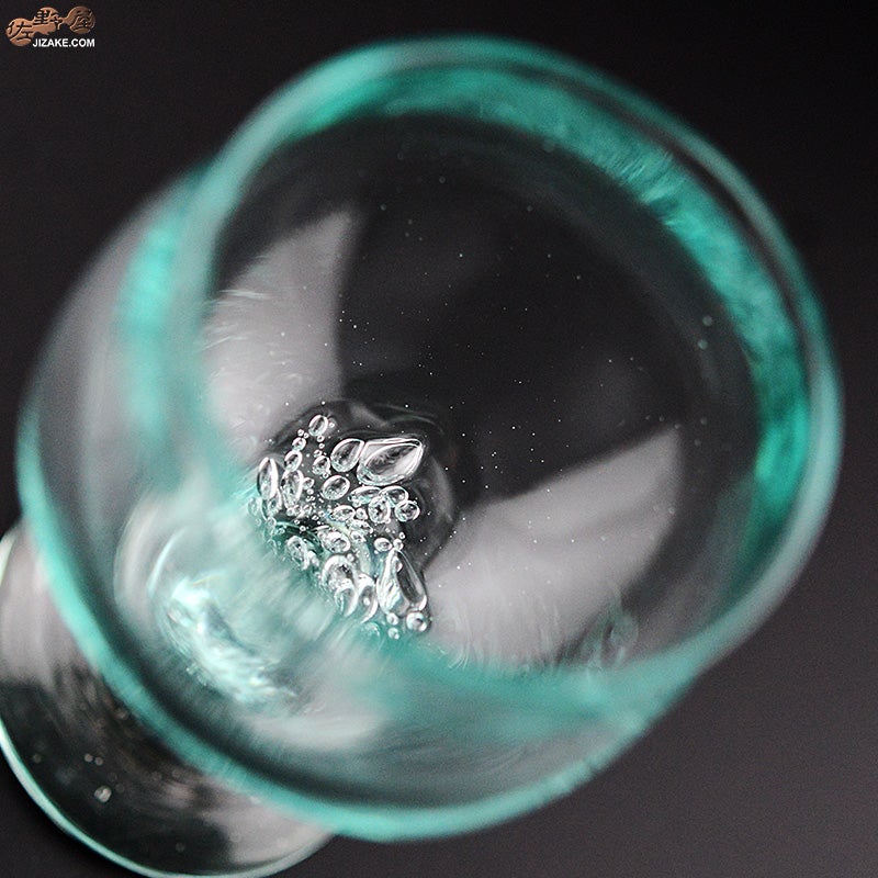 glassimeca　神永朱美　琵琶湖彩　ワイングラス（空色）