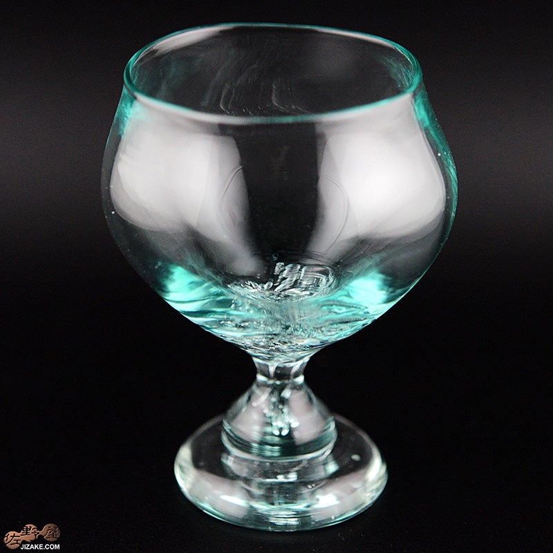 glassimeca　神永朱美　琵琶湖彩　ワイングラス（空色）