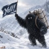青木酒造　鶴齢　YUKIOTOKO sake yell　雪男サケエール