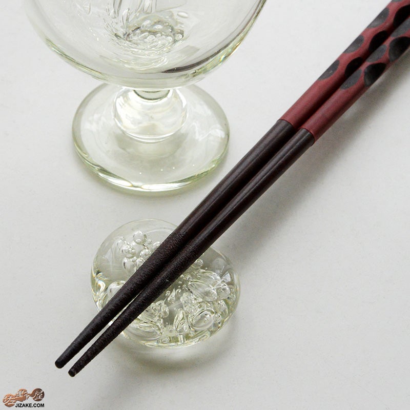 簡易ラッピング】琵琶湖彩 箸置き（薄緑） | 日本酒専門店 佐野屋