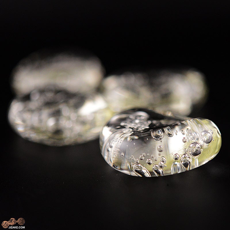 glassimeca　神永朱美　琵琶湖彩　箸置き（薄緑）