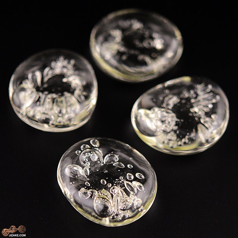 glassimeca　神永朱美　琵琶湖彩　箸置き（薄緑）