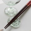 glassimeca　神永朱美　琵琶湖彩　箸置き（水色）