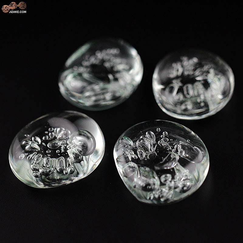 glassimeca　神永朱美　琵琶湖彩　箸置き（水色）