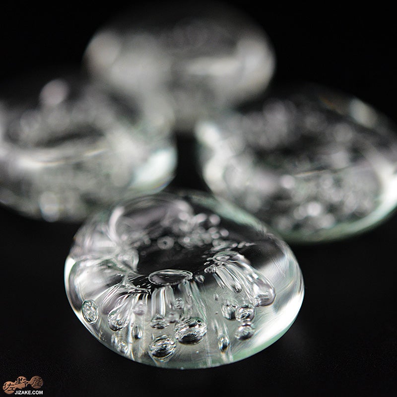 glassimeca　神永朱美　琵琶湖彩　箸置き（水色）