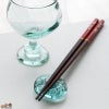 glassimeca　神永朱美　琵琶湖彩　箸置き（空色）