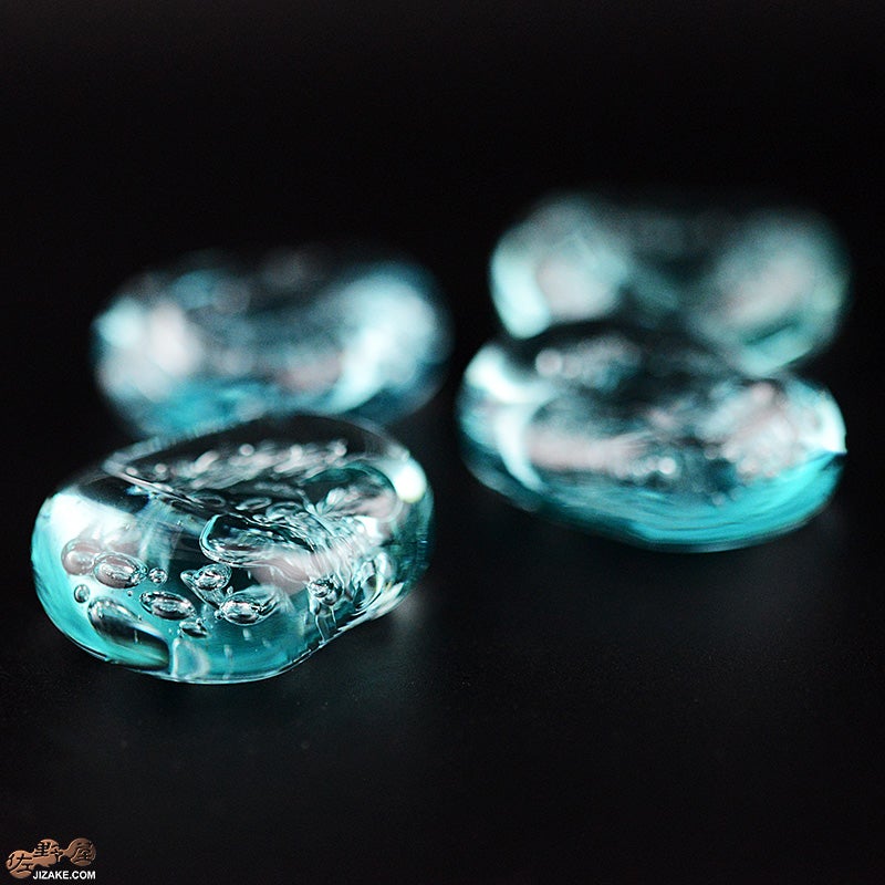 glassimeca　神永朱美　琵琶湖彩　箸置き（空色）