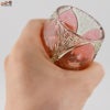 塩原清夏　切子ぐいのみ　いちご