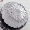 JOEglass　切子丸杯　戯れ猫　紫　ごろん　けりけり