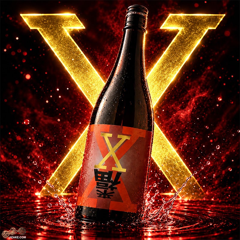 来福　純米酒　X(エックス)　赤